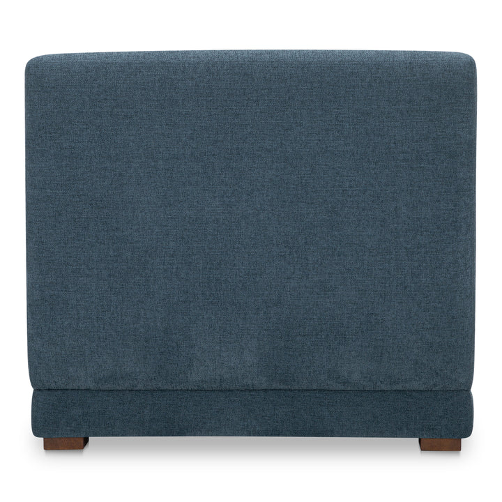 Modern Relaxation Retreat: Angular-Curve Slipper Chair