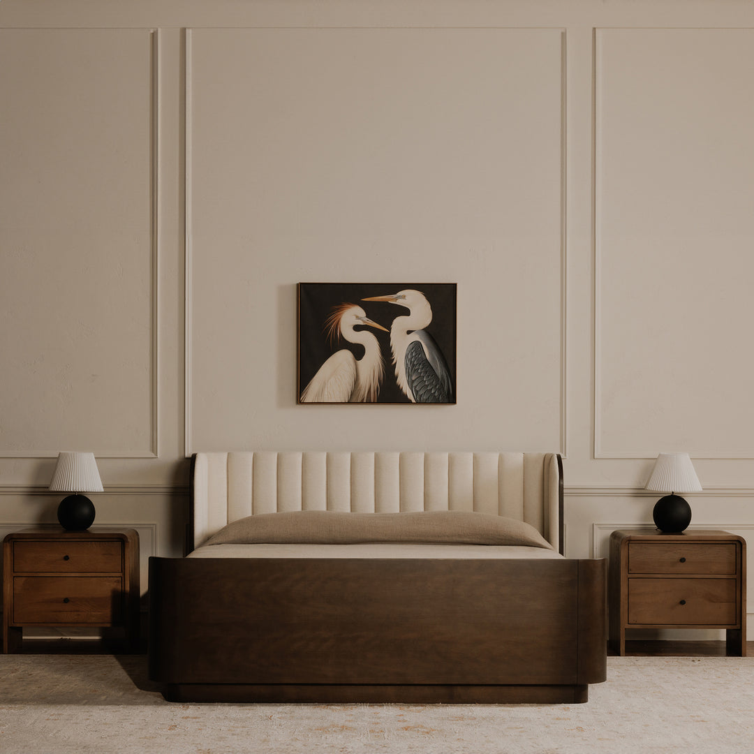 Serenity Cocoon Sleigh Bed