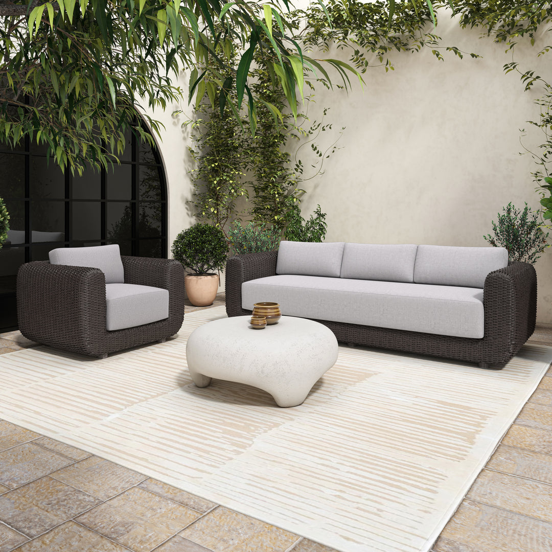 Garden Grace: Weather-Resistant Outdoor Accent Chair