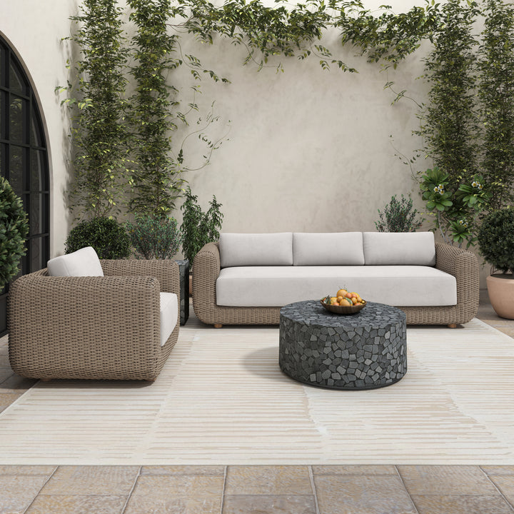 Garden Grace: Weather-Resistant Outdoor Accent Chair