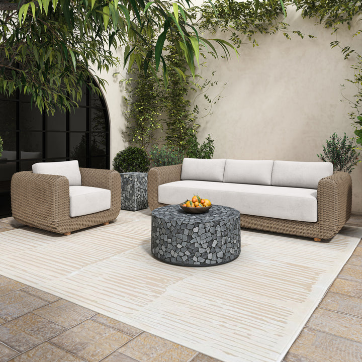 Garden Grace: Weather-Resistant Outdoor Accent Chair