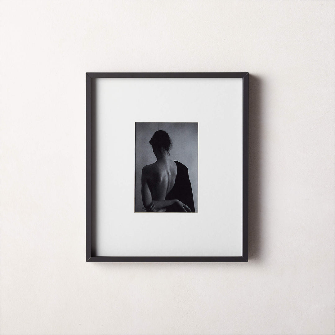 Gallery Black Frame with White Mat-5''x7''