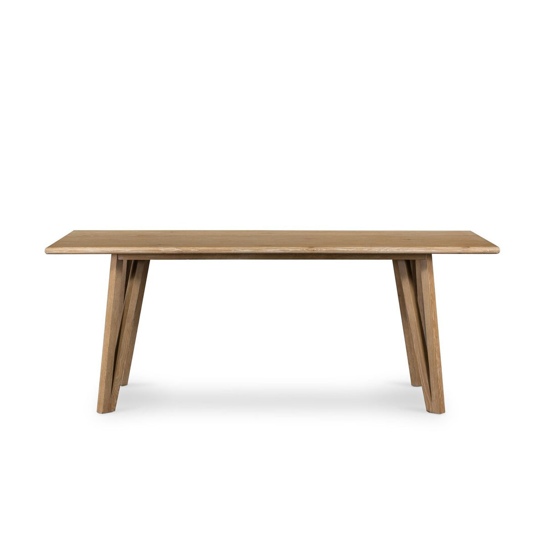 Lena Dining Table - Whitewashed Oak