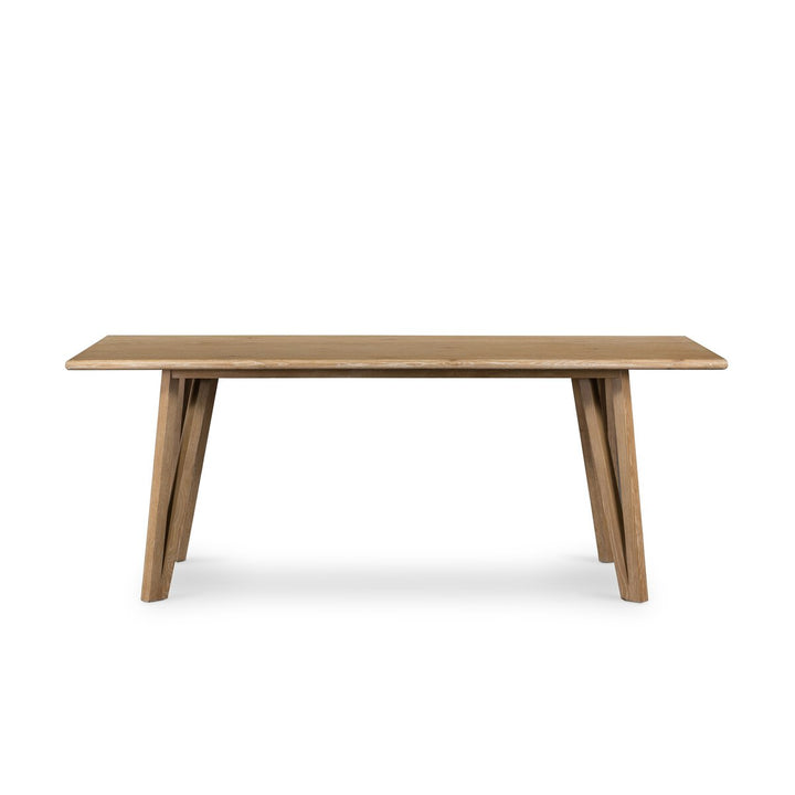 Lena Dining Table - Whitewashed Oak