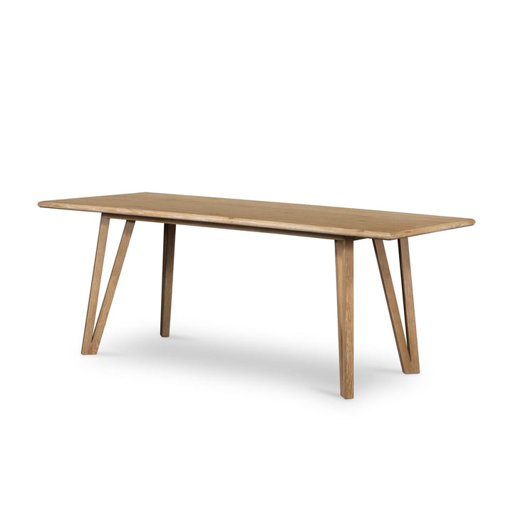 Lena Dining Table - Whitewashed Oak