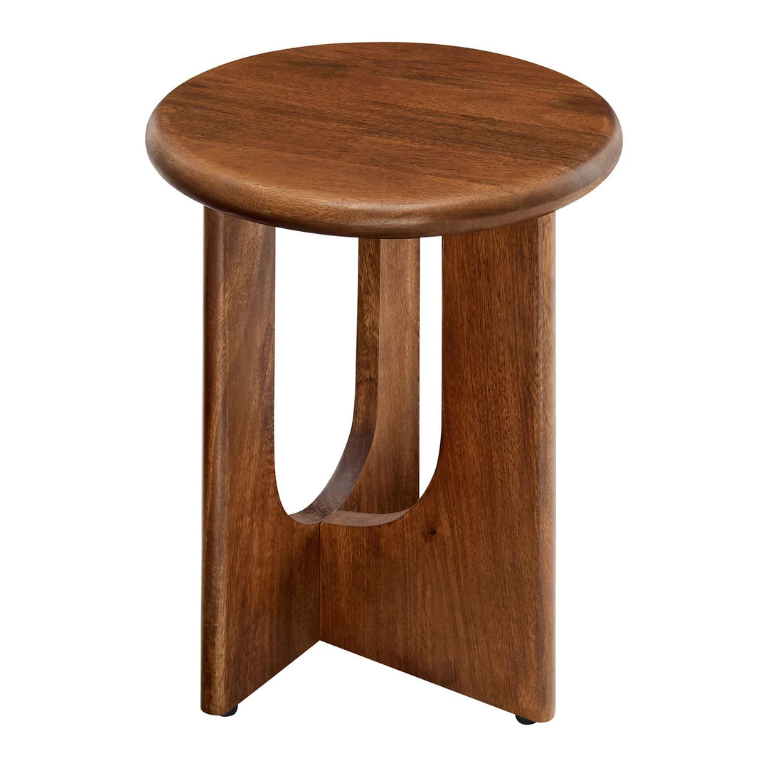 Rhonda Walnut Side Table