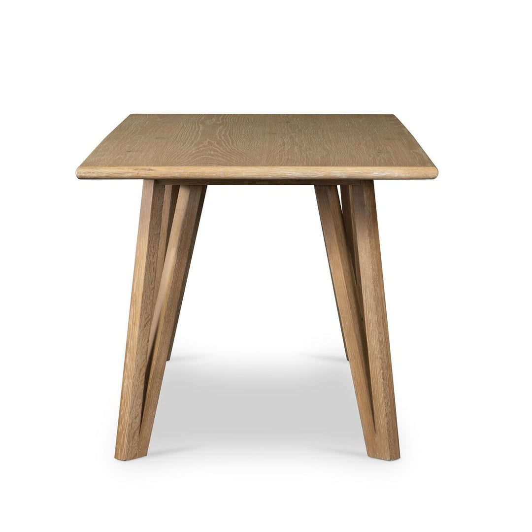 Lena Dining Table - Whitewashed Oak