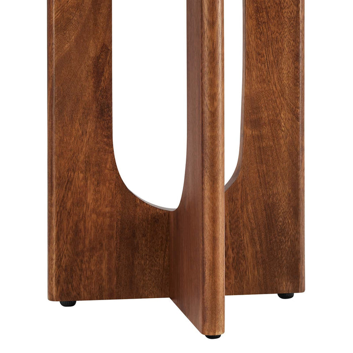 Rhonda Walnut Side Table