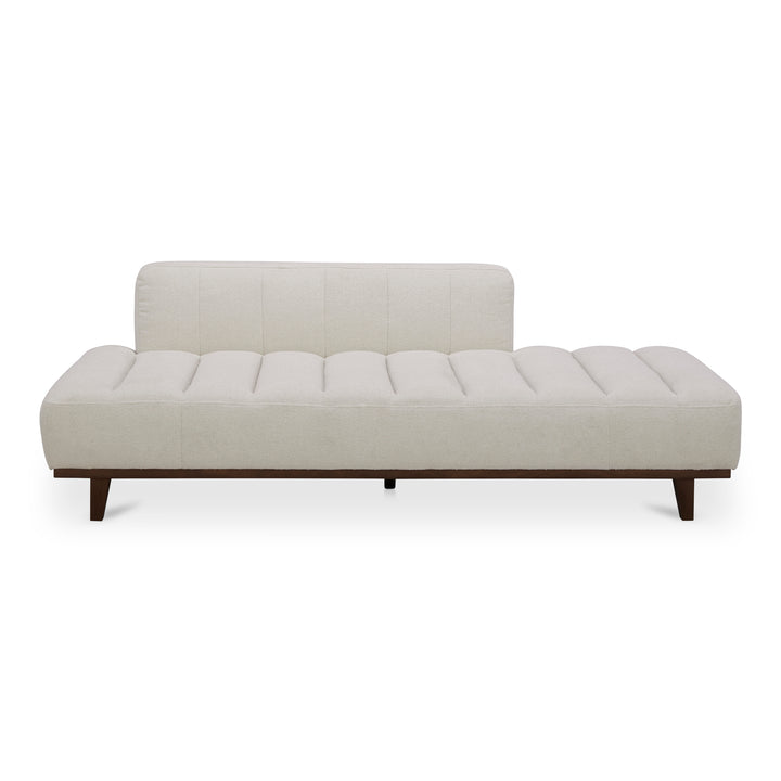 Rustic Modern Lounger - Channel Detailing Daybed