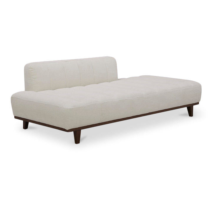Rustic Modern Lounger - Channel Detailing Daybed