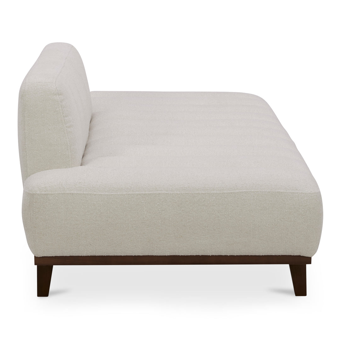Rustic Modern Lounger - Channel Detailing Daybed