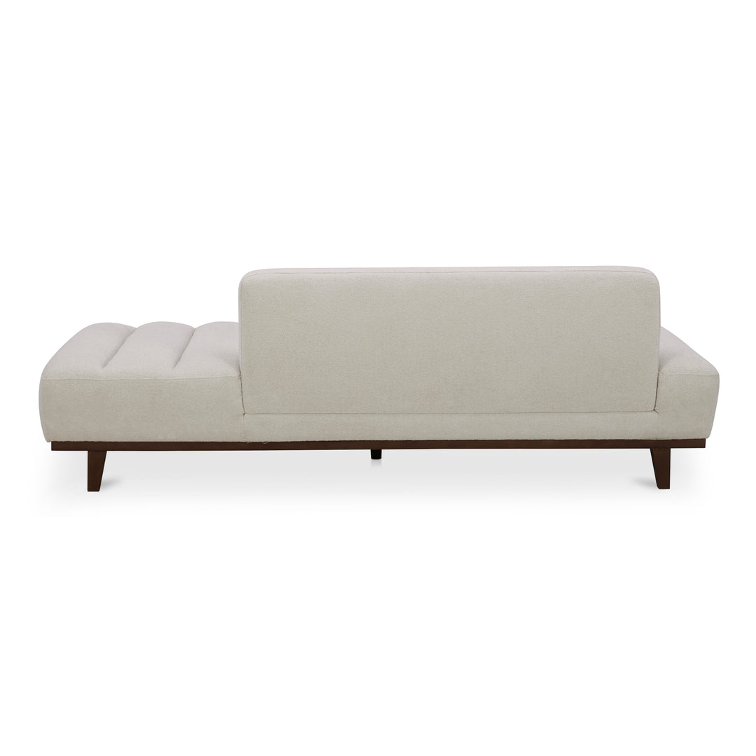 Rustic Modern Lounger - Channel Detailing Daybed