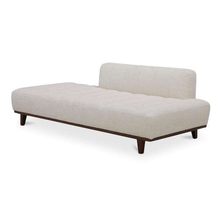 Rustic Modern Lounger - Channel Detailing Daybed