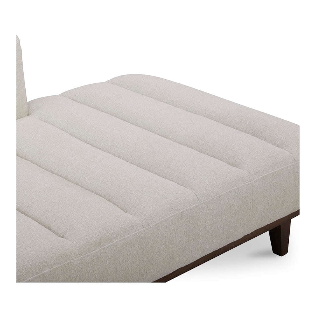 Rustic Modern Lounger - Channel Detailing Daybed