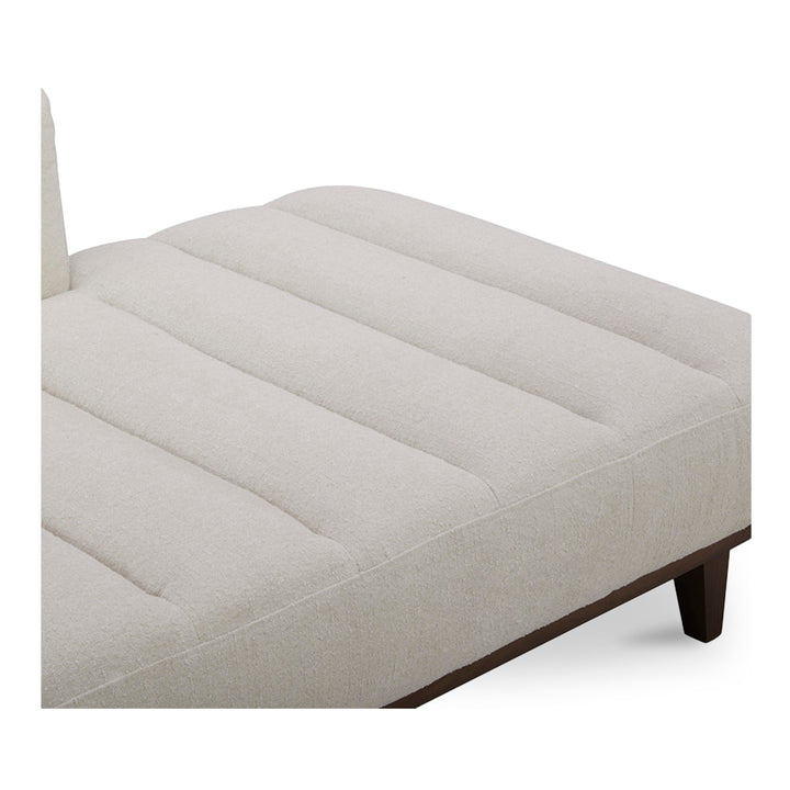 Rustic Modern Lounger - Channel Detailing Daybed