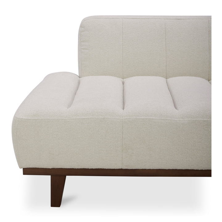 Rustic Modern Lounger - Channel Detailing Daybed