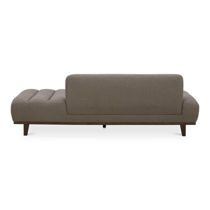 Rustic Modern Lounger - Channel Detailing Daybed