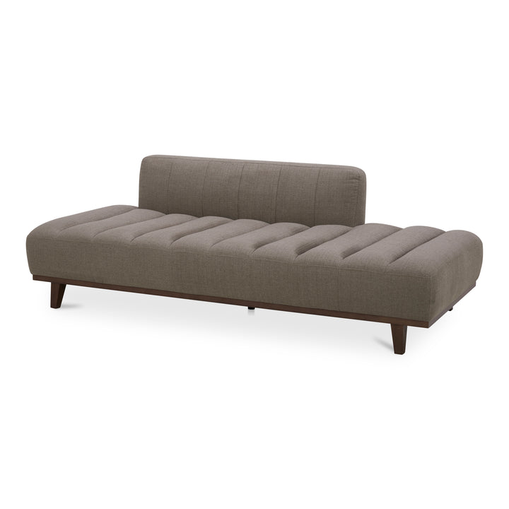 Rustic Modern Lounger - Channel Detailing Daybed