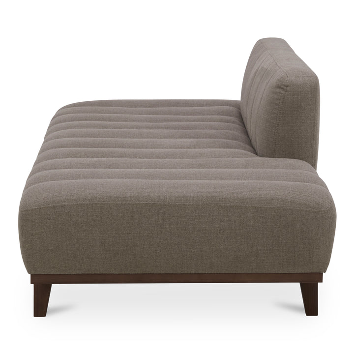 Rustic Modern Lounger - Channel Detailing Daybed