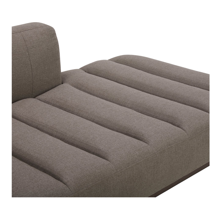 Rustic Modern Lounger - Channel Detailing Daybed