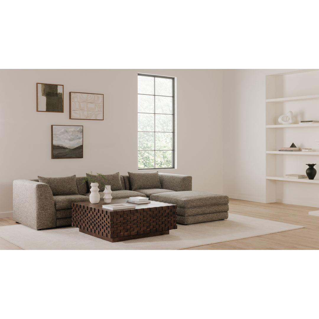 Vintage-Inspired Textured Stackable Lounger