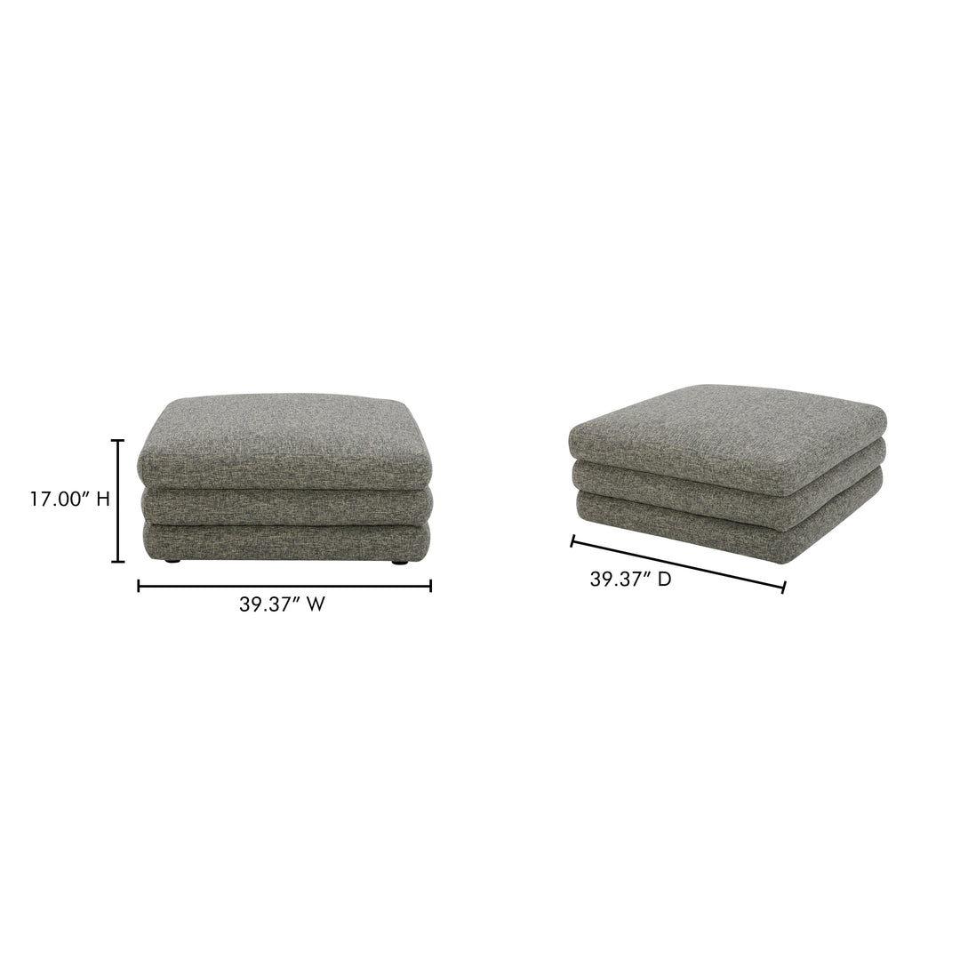 Vintage-Inspired Textured Stackable Lounger