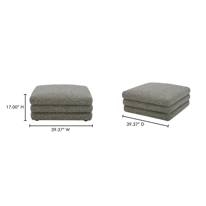 Vintage-Inspired Textured Stackable Lounger