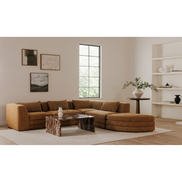 Retro-Chic Curve Seating Solution