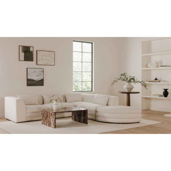 Retro-Chic Curve Seating Solution