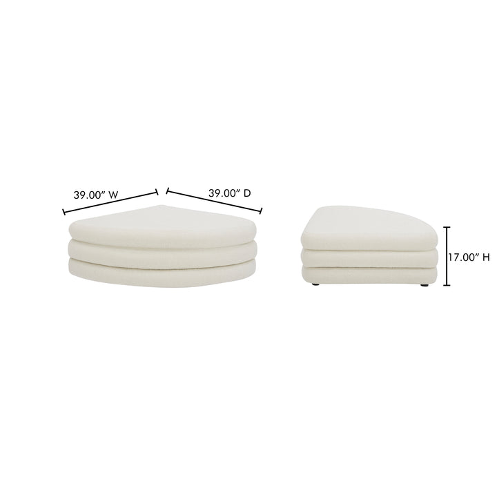 Retro-Chic Curve Seating Solution
