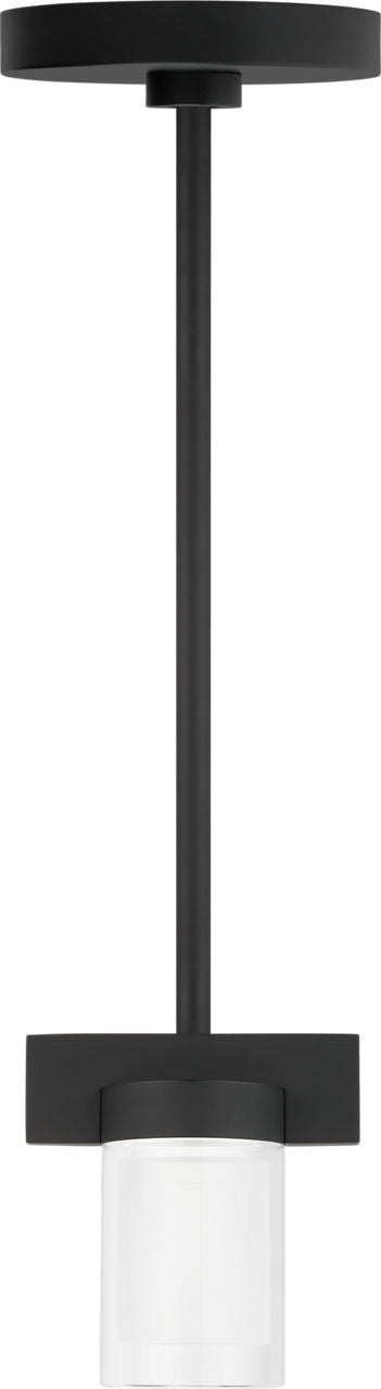 Esfera Small Pendant Nightshade Black Integrated LED 2700K 90 CRI 277V