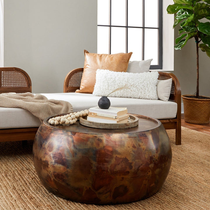 Striking Mild Steel Reactive Artisan Table