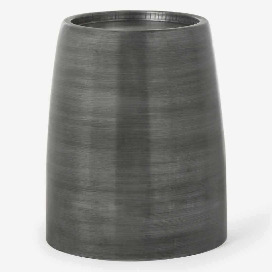 Industrial-Chic Zinc Finish Mini Table