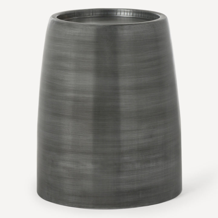 Industrial-Chic Zinc Finish Mini Table