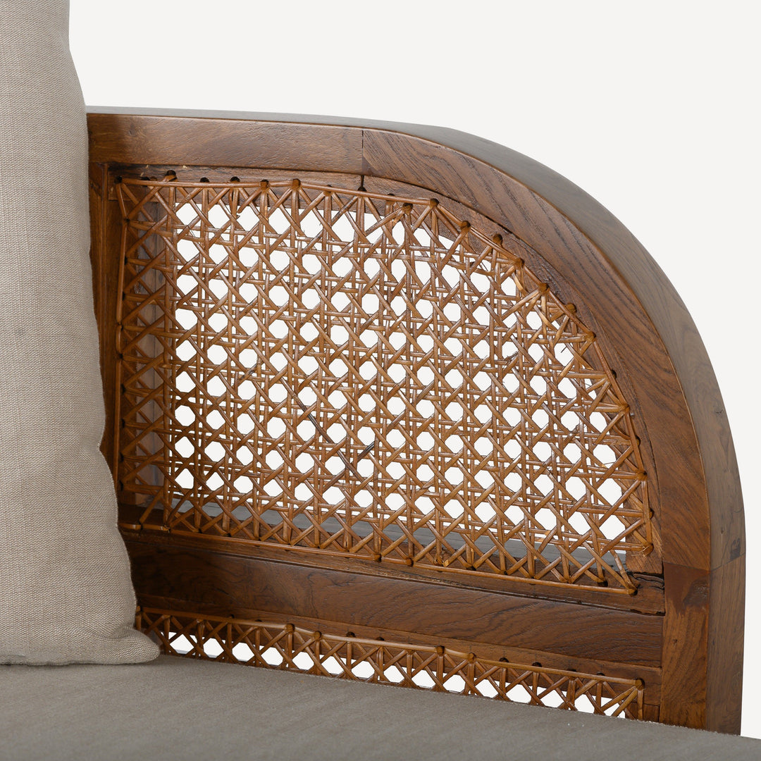 Eco-Oasis Teak & Rattan Recycled Daybed