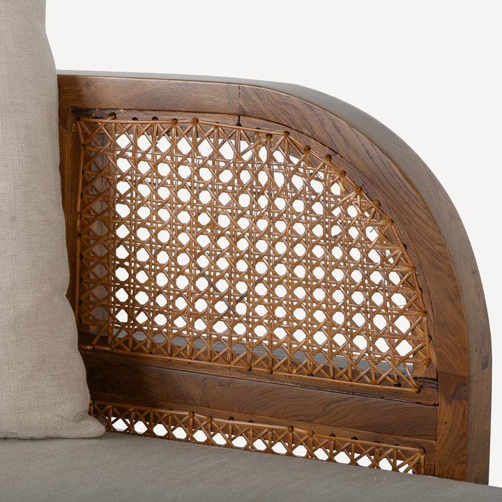 Eco-Oasis Teak & Rattan Recycled Daybed