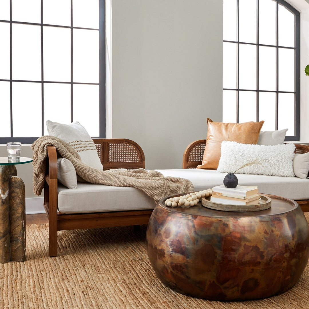 Eco-Oasis Teak & Rattan Recycled Daybed