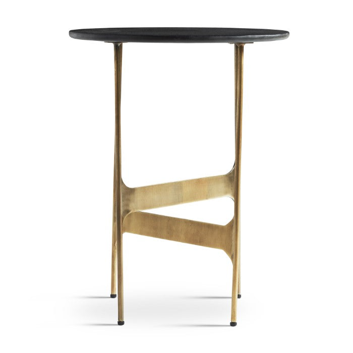 Galactic Crossing Solid Wood Accent Table
