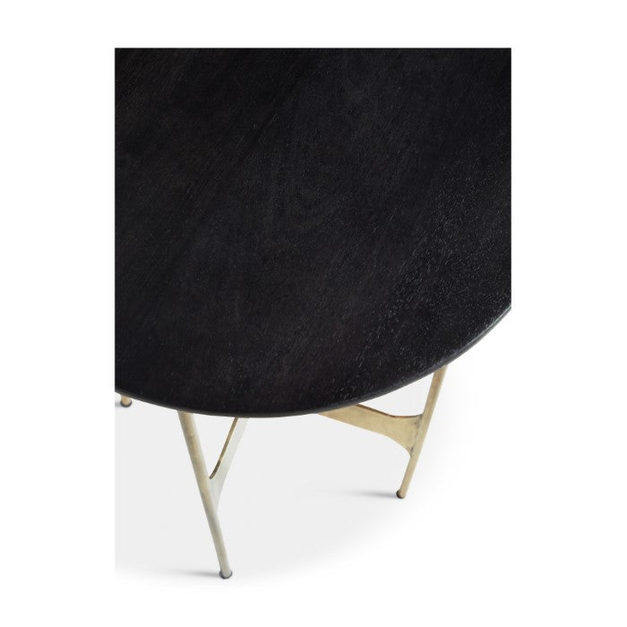 Galactic Crossing Solid Wood Accent Table