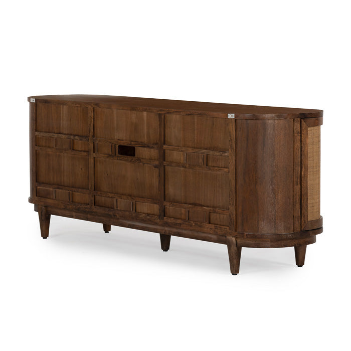 Curvy Acacia Canvas Media Hub - Canggu Inspired