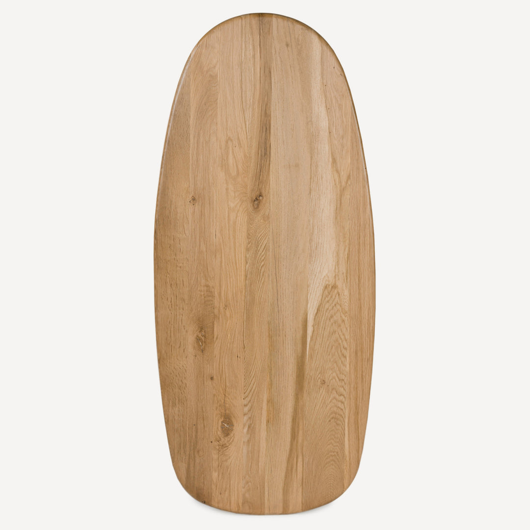 Nature's Motion: Wire-Brushed White Oak Coffee Table