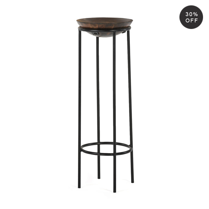 Industrial Chic Mini Bar Table