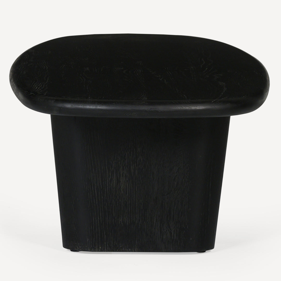 Nature's Embrace Wire-Brushed Solid Oak Coffee Table