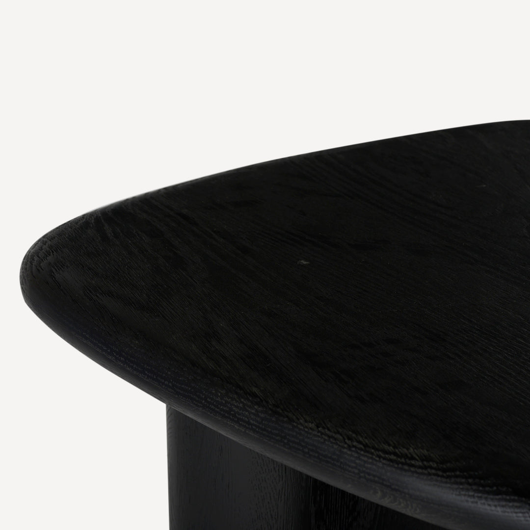 EcoModern Wire-Brushed Oak Side Table