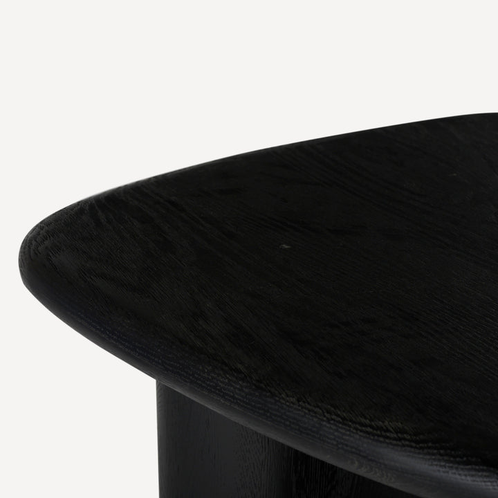 EcoModern Wire-Brushed Oak Side Table
