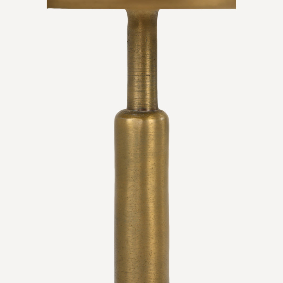 Marble Mixer Mini Bar Table - Brass