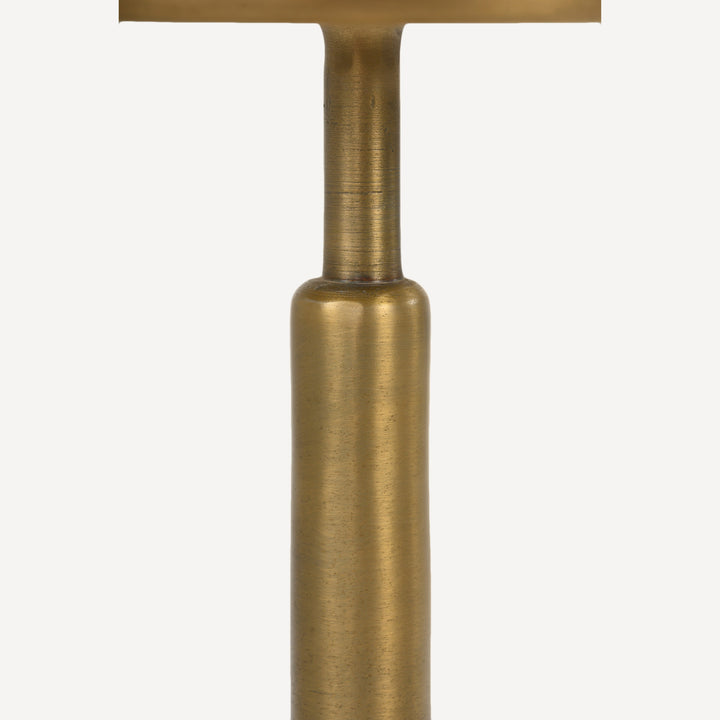 Marble Mixer Mini Bar Table - Brass