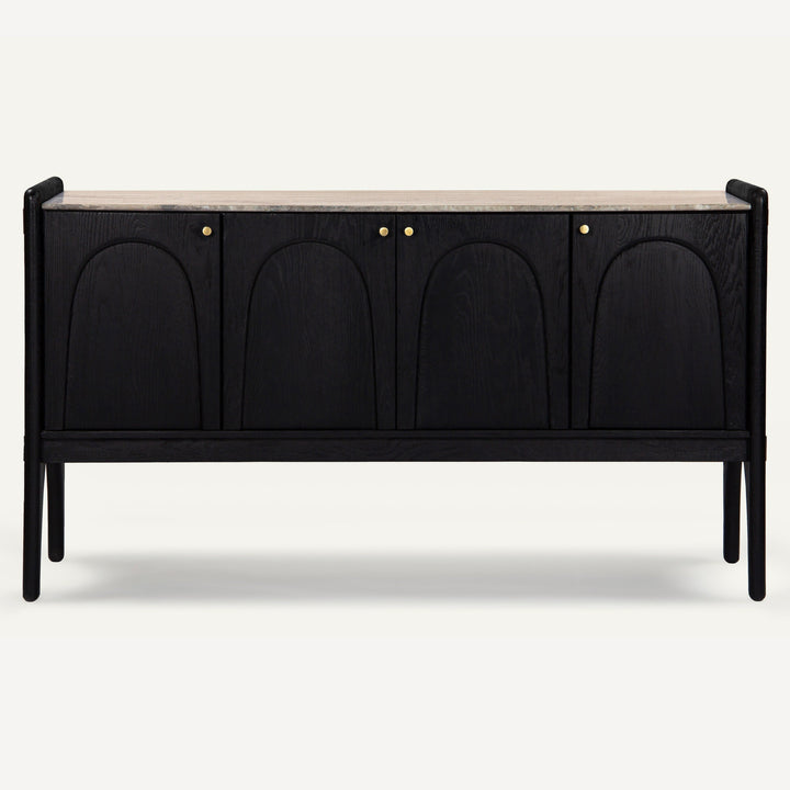 Arched Stone Symphony Sideboard - Charcoal