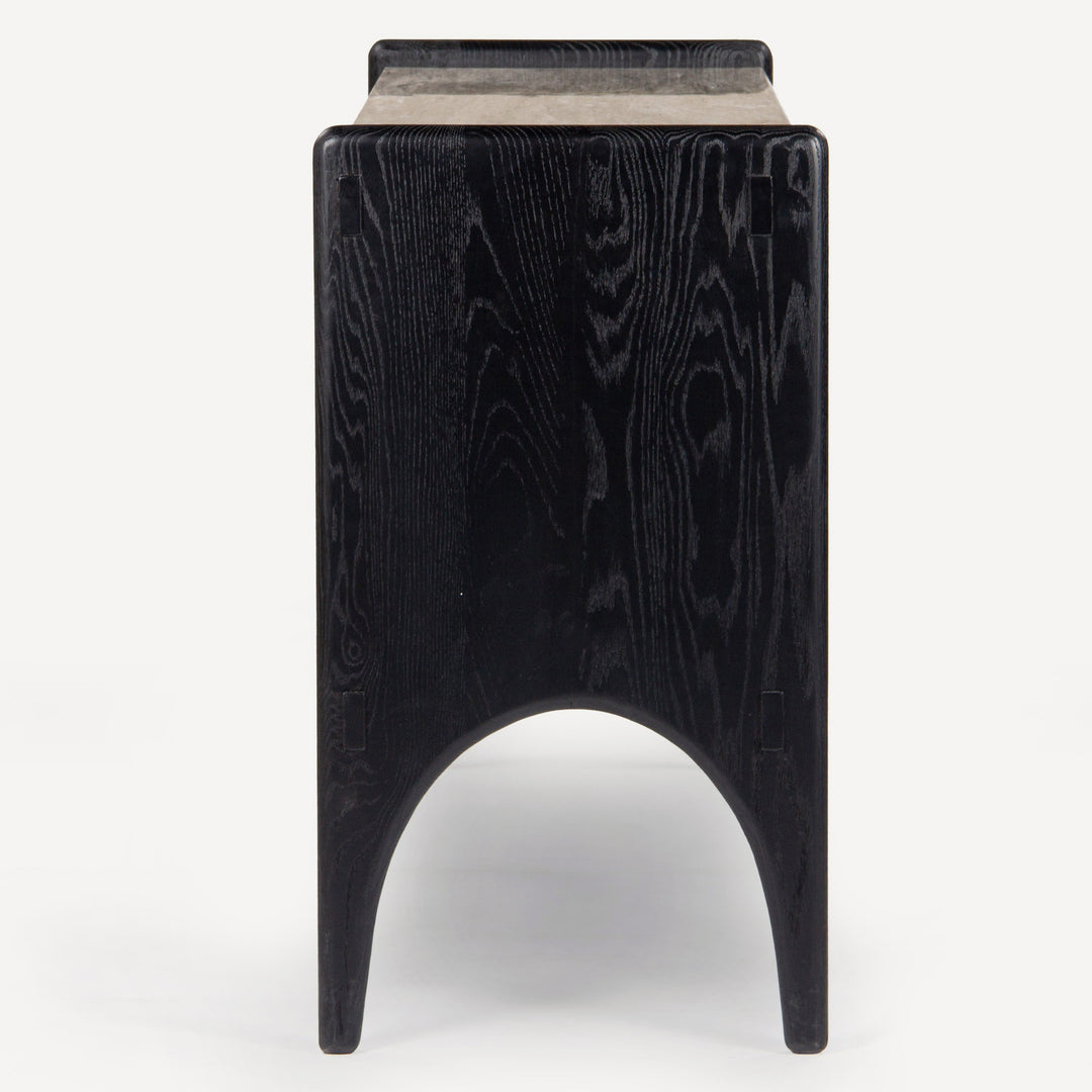 Arched Stone Symphony Sideboard - Charcoal