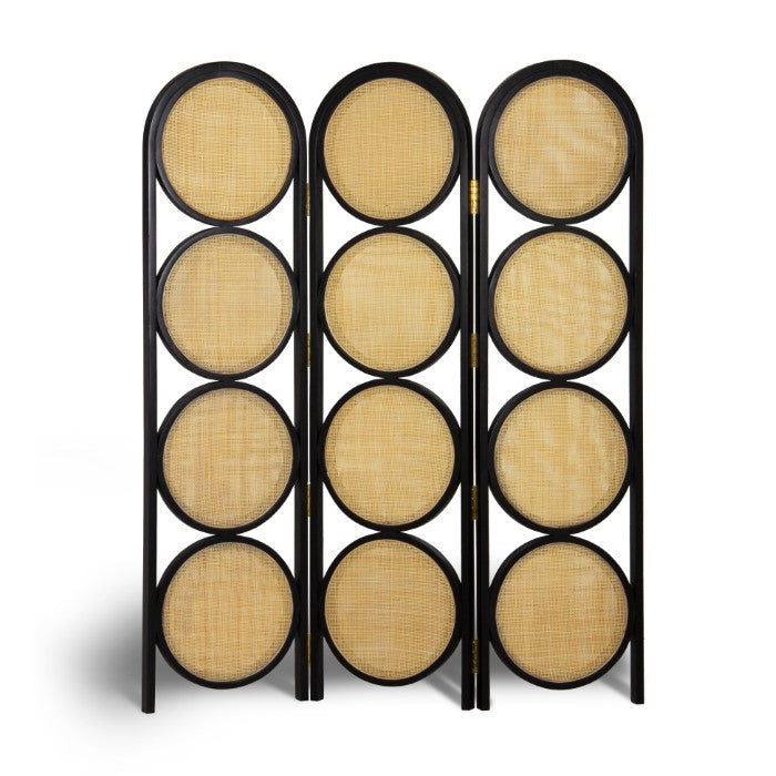 Whirlwind Woven Wood Screen